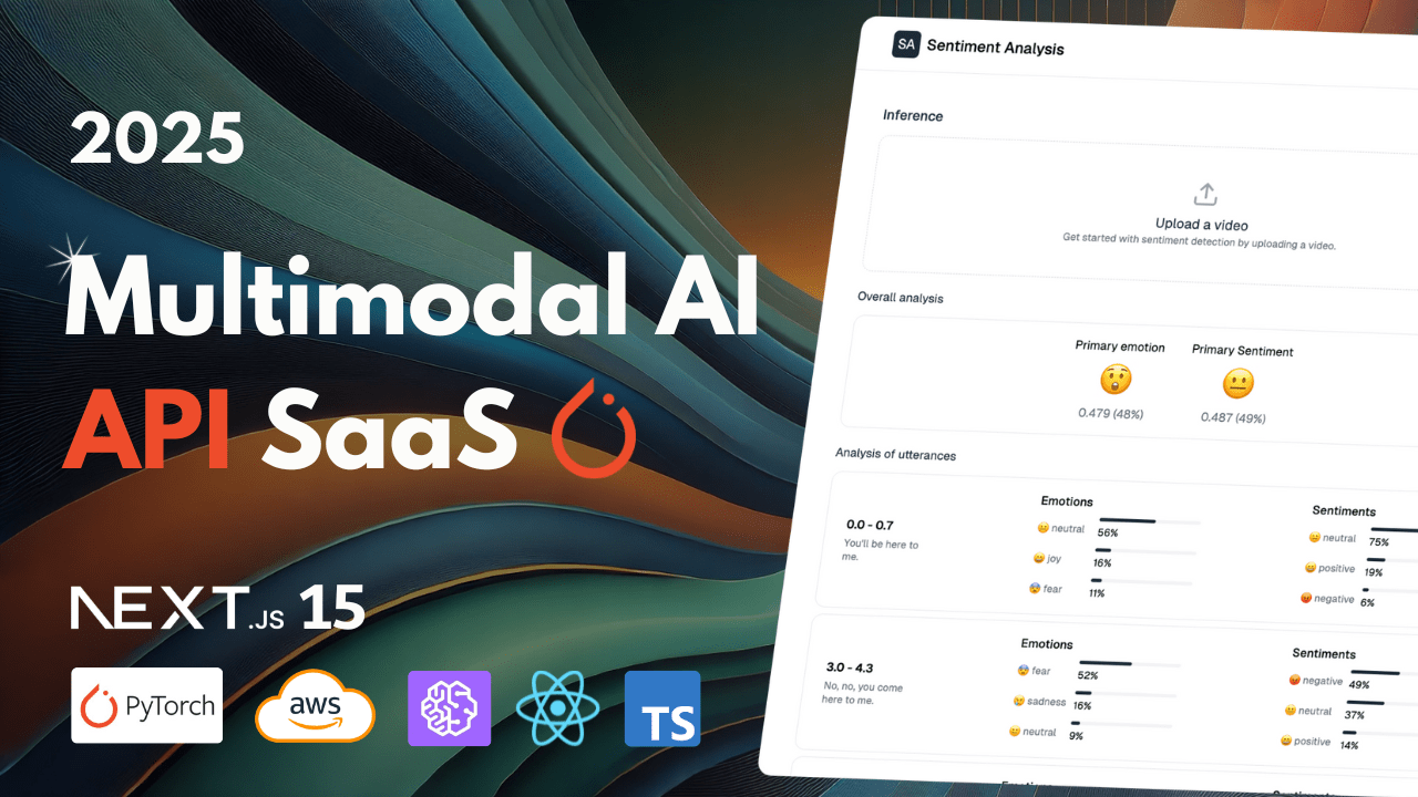 Train and Deploy a Multimodal AI Model: PyTorch, AWS, SageMaker, Next.js 15, React, Tailwind (2025)